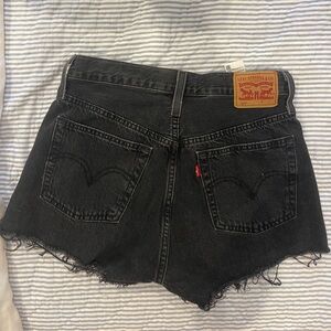 Levi's Women's Dark Denim Jean Shorts